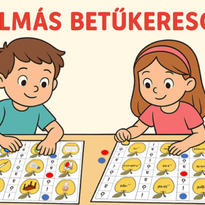Almás betűkereső nyomtatható betűtanuló és figyelemfejlesztő játék gyerekeknek