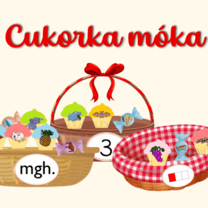 Cukorka móka nyomtatható logikai és figyelemfejlesztő játék gyerekeknek
