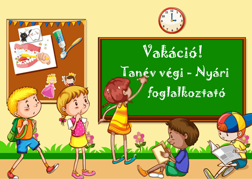 Vakáció! - tanév végi, nyári foglalkoztató - Image 2