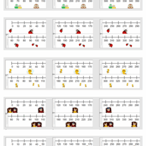 1000-es fali számegyenes nyomtatható matematika fejlesztő taneszköz gyerekeknek