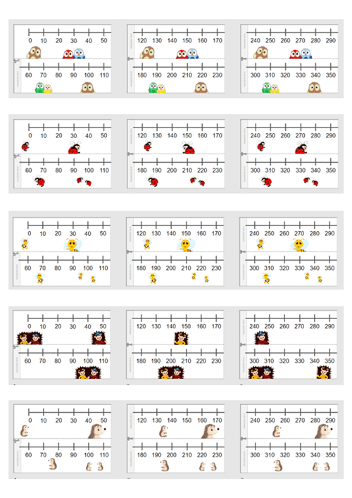 1000-es fali számegyenes nyomtatható matematika fejlesztő taneszköz gyerekeknek