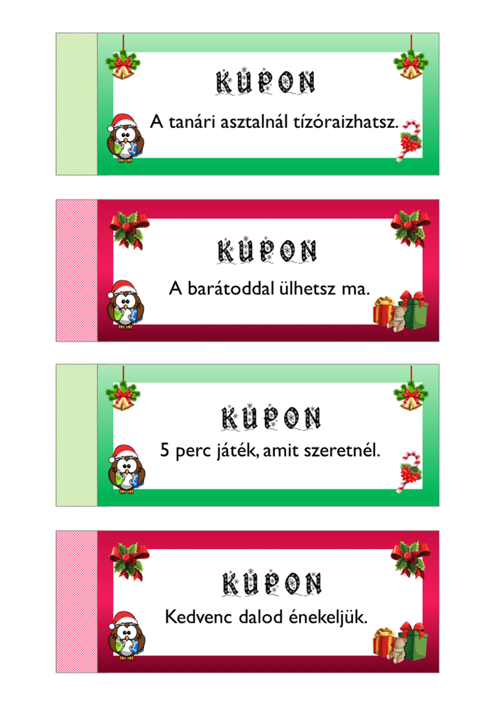 Karácsonyi gyűjtő- és kuponfüzet - Image 3