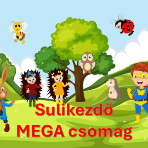 Sulikezdő mega csomag nyomtatható pedagógiai és iskolaelőkészítő segédanyagokkal