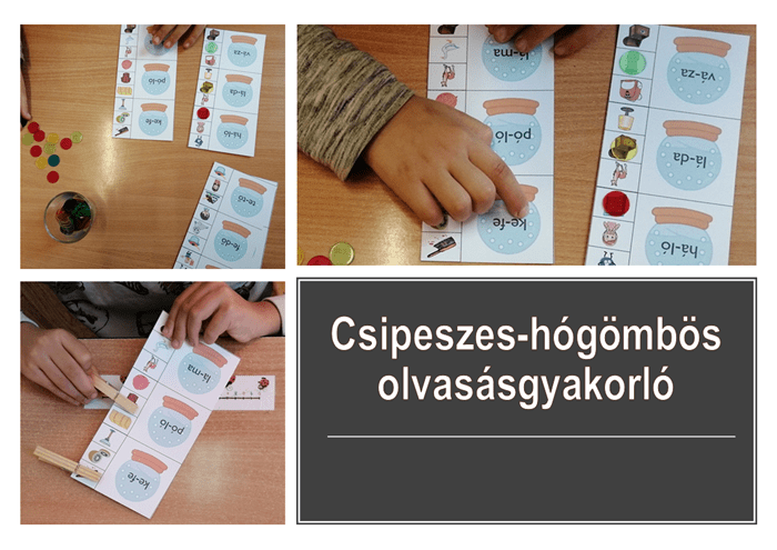 Csipeszes hógömbös olvasásgyakorló nyomtatható fejlesztő játék gyerekeknek